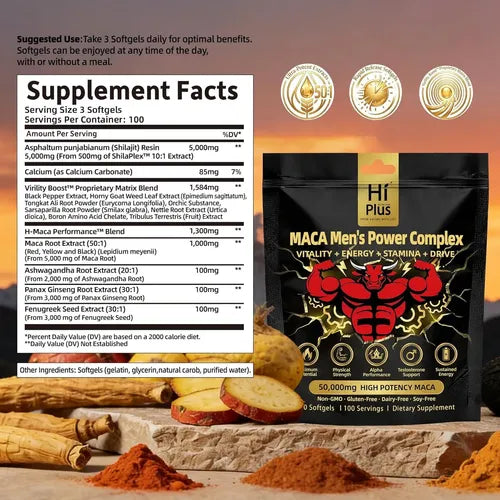 💪MACA MEN'S POWER COMPLEX ULTRA 🔥