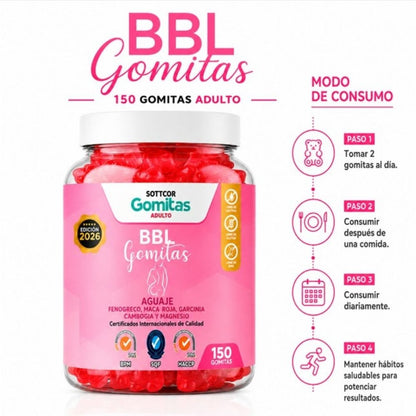 ❤️‍🔥GOMITAS ADULTO BBL - SOTTCOR, siente comoda y disfruta del bienestar femenino💖