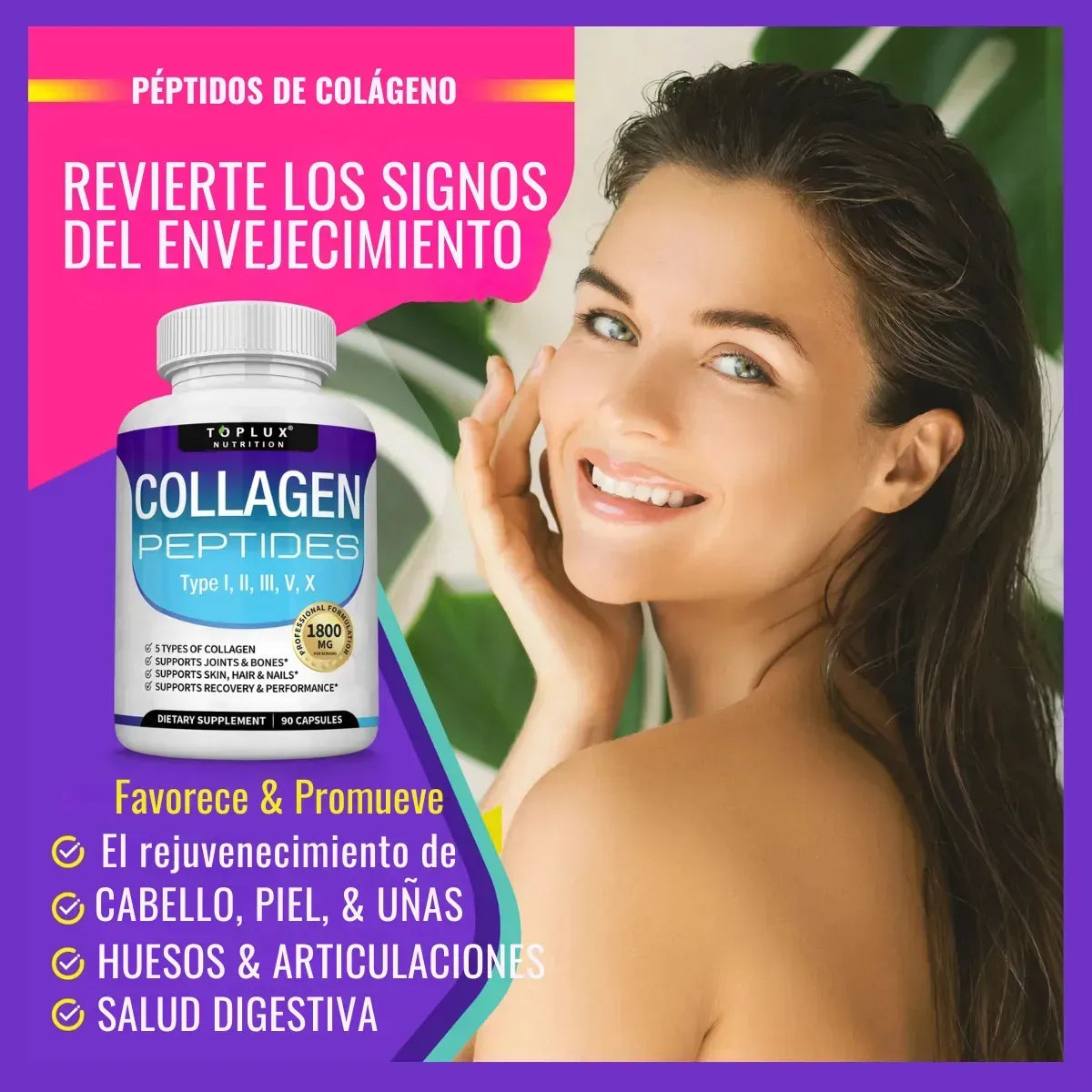 💥Collageno Top/90 Capsulas Pr💯