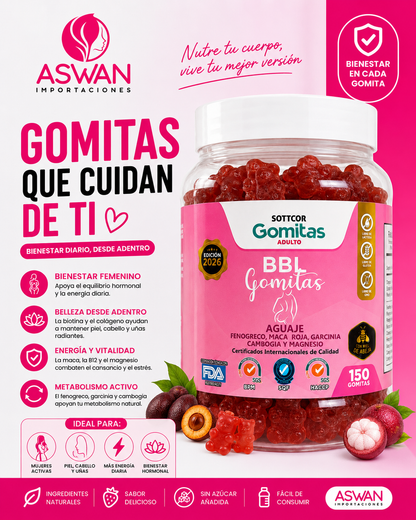 ❤️‍🔥GOMITAS ADULTO BBL - SOTTCOR, siente comoda y disfruta del bienestar femenino💖